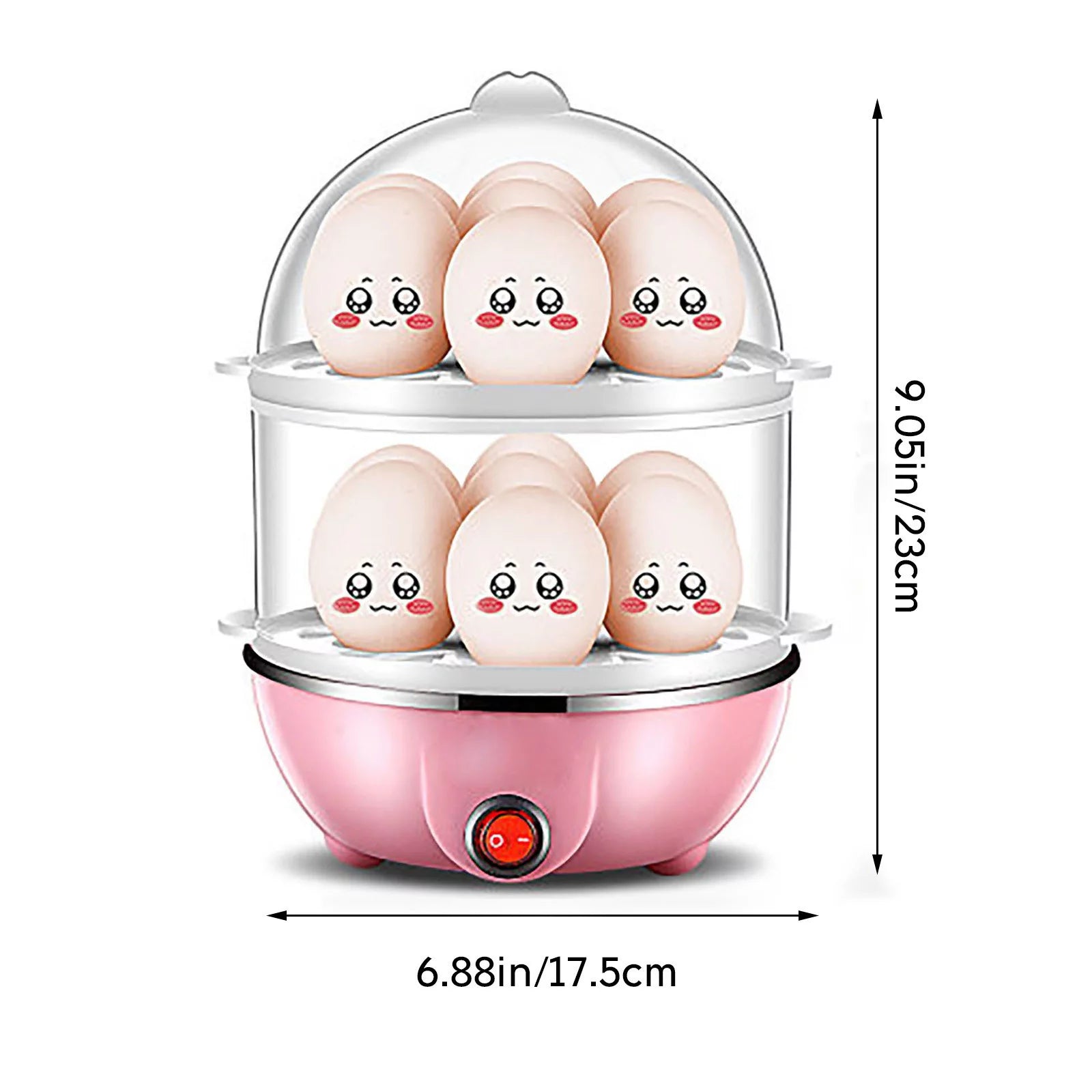 "Eggs Cooker: Electric, 14 Capacity for Hard Boiled, Poached, Scrambled, Omelets,"