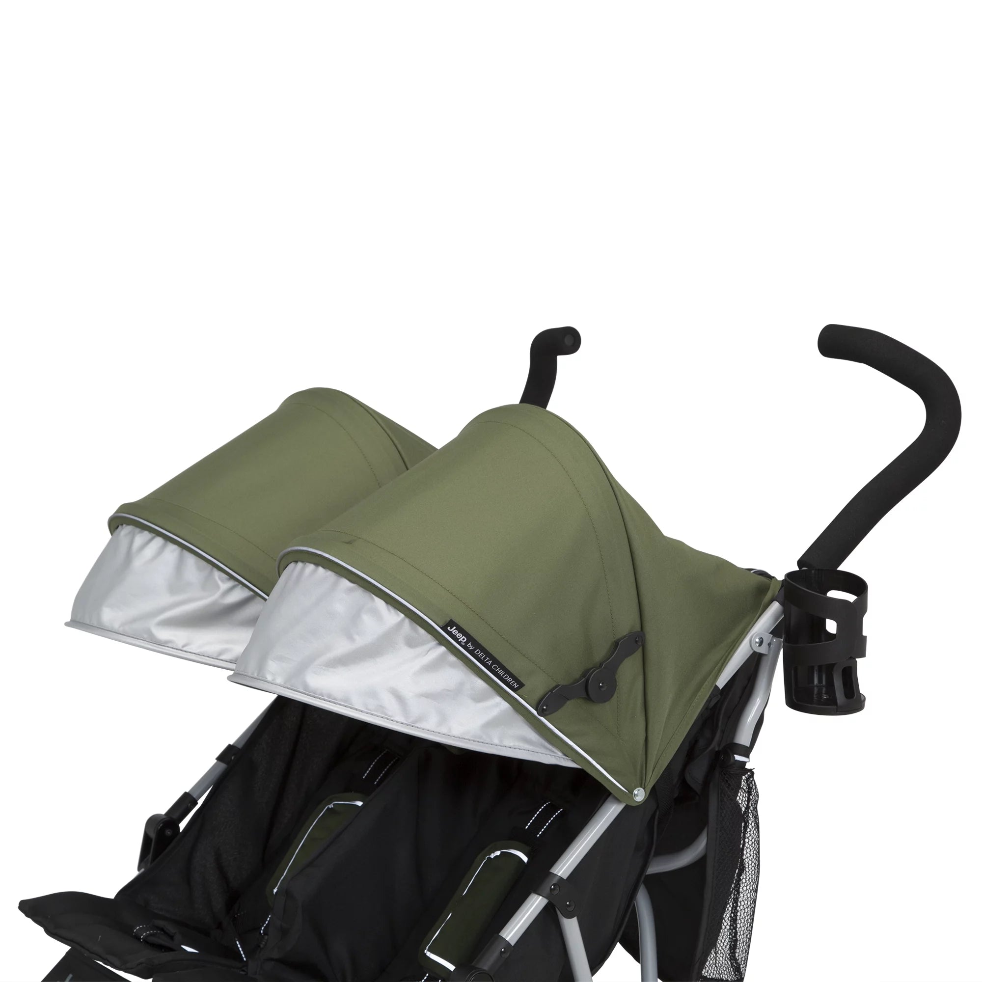 Jeep TurboGlyde Plus Side by Side Double by Delta Children, Olive Green
