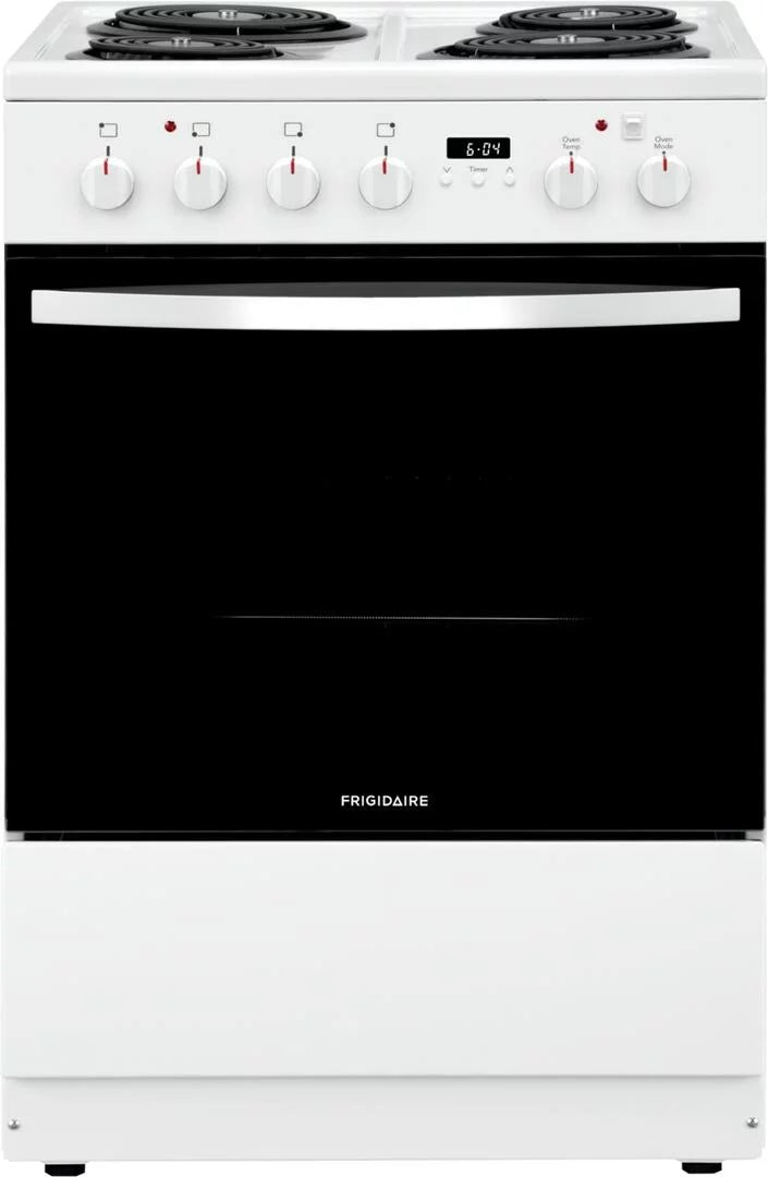 FRIGIDAIRE FFEH2422UW  24" FREESTANDING COIL ELECTRIC RANGE Stainless Steel