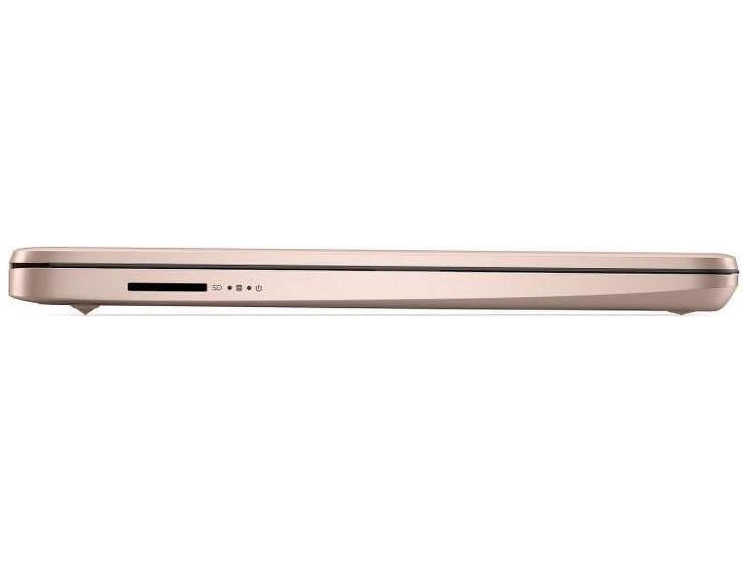 HP 14-dq0000 14" Notebook - HD - 1366 x 768 - Intel Celeron N4020 Dual-core (2 Core) 1.10 GHz - 4 GB RAM - 64 GB Flash Memory - Pale Rose Gold, Natural Silver 14-dq0030nr
