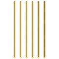 DYWISHKEY Brass Rods, Brass Round Stock Lathe Bar Stock for DIY Craft Making