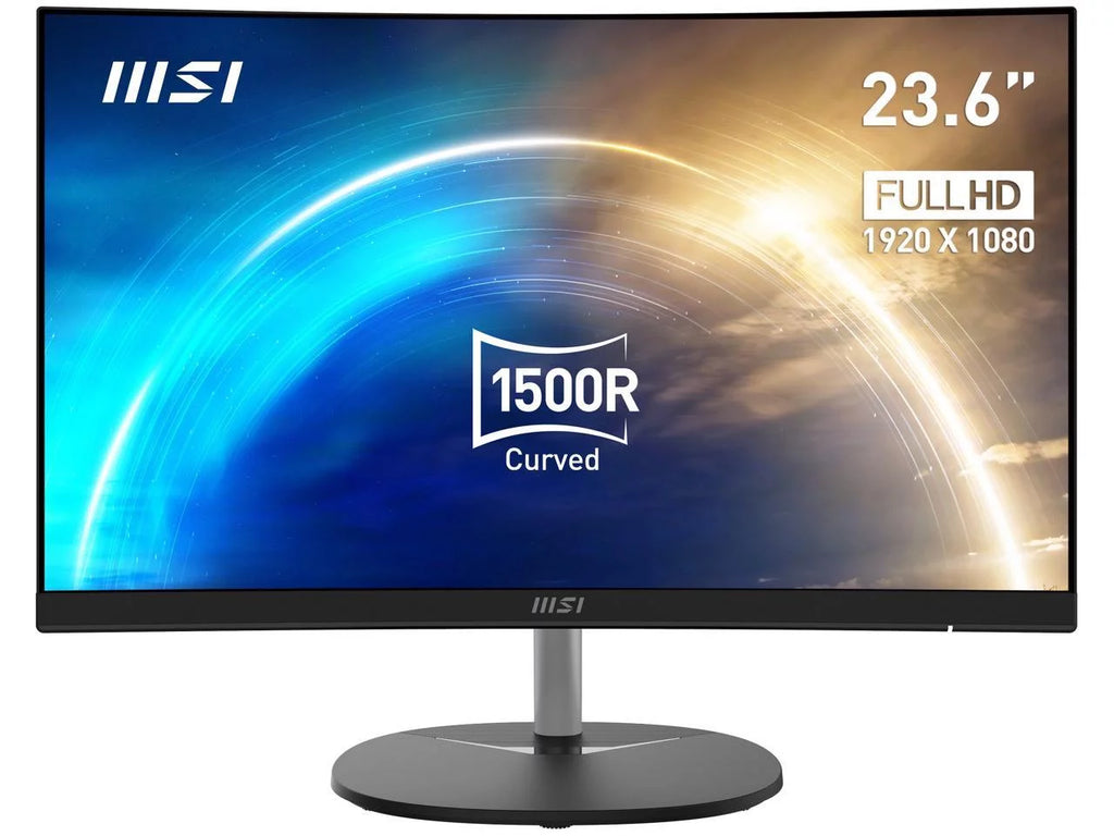 MSI 24" (23.6" viewable) 75 Hz VA FHD Business & Productivity Monitor 1ms (MPRT) / 4ms (GTG) 1920 x 1080 Curved MP241CA