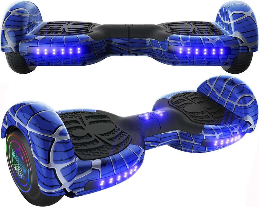 Emaxusa Hoverboard Self Balancing Scooter 6.5" Two-Wheel Hoverboards with Bluetooth Speaker and LED Lights Electric Scooter for Kids and Adult, UL Safety Certified