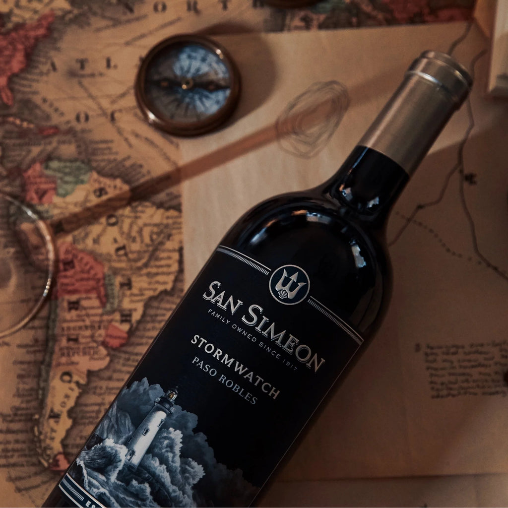 San Simeon Stormwatch Estate Red Wine, 750ml Glass Bottle, Paso Robles, California