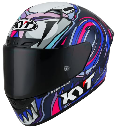 KYT NZ-Race Carbon Racing Helmet Clear Visor Full Face ECE 22.05 & DOT FMVSS 218 Approved Carbon Fiber Motorcycle Helmet