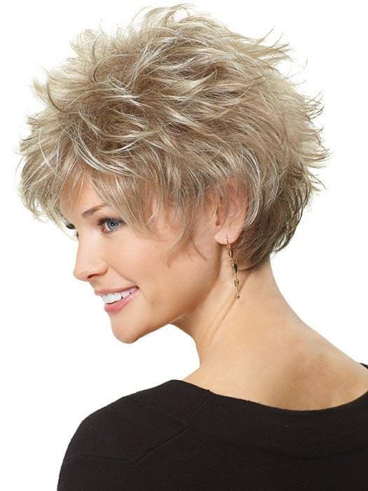 Gabor Perk Average Synthetic Wig, G101+ Platinum Mist
