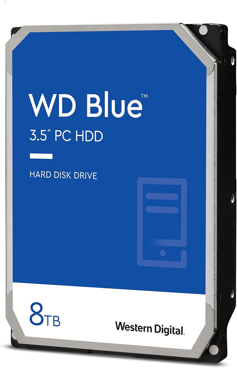 Western Digital 2TB WD Blue PC Hard Drive - 7200 RPM Class, SATA 6 Gb/s, 256 MB Cache, 3.5" - WD20EZBX Pack of 2