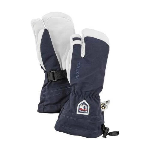 Hestra Army Leather Heli Ski Jr. 3 Finger
