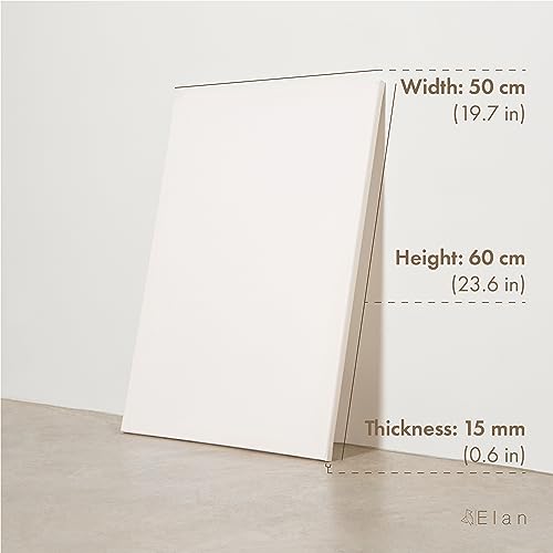 Elan Stretched Canvases Mulit-Pack Canvases for Painting, Painting Canvas Bulk, Stretched Canvas for Adults Blank Canvas for Painting Painting Canvases, Paint Canvases for Painting, Art Canvas