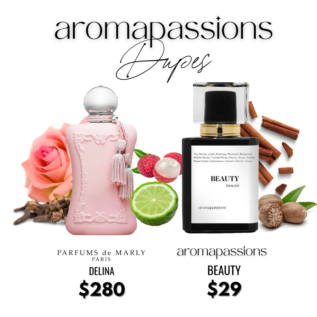 BEAUTY | Inspired by Parfums De Marly DELINA | Pheromone Perfume for Women | Extrait De Parfum | Long Lasting