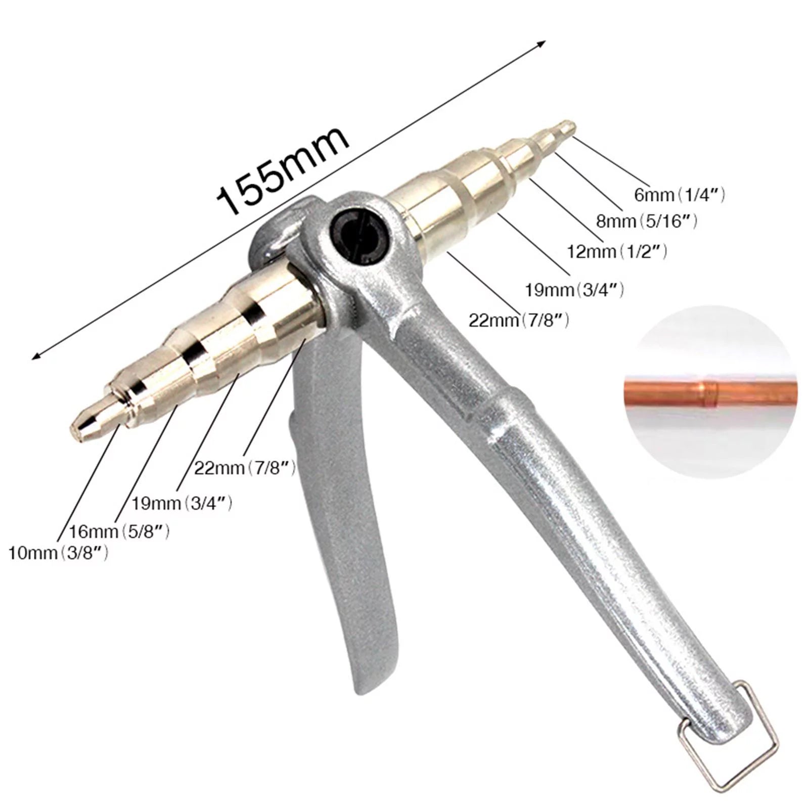 Copper Pipe Tube Expander Swaging Tool Hand Expanding for Refrigerators