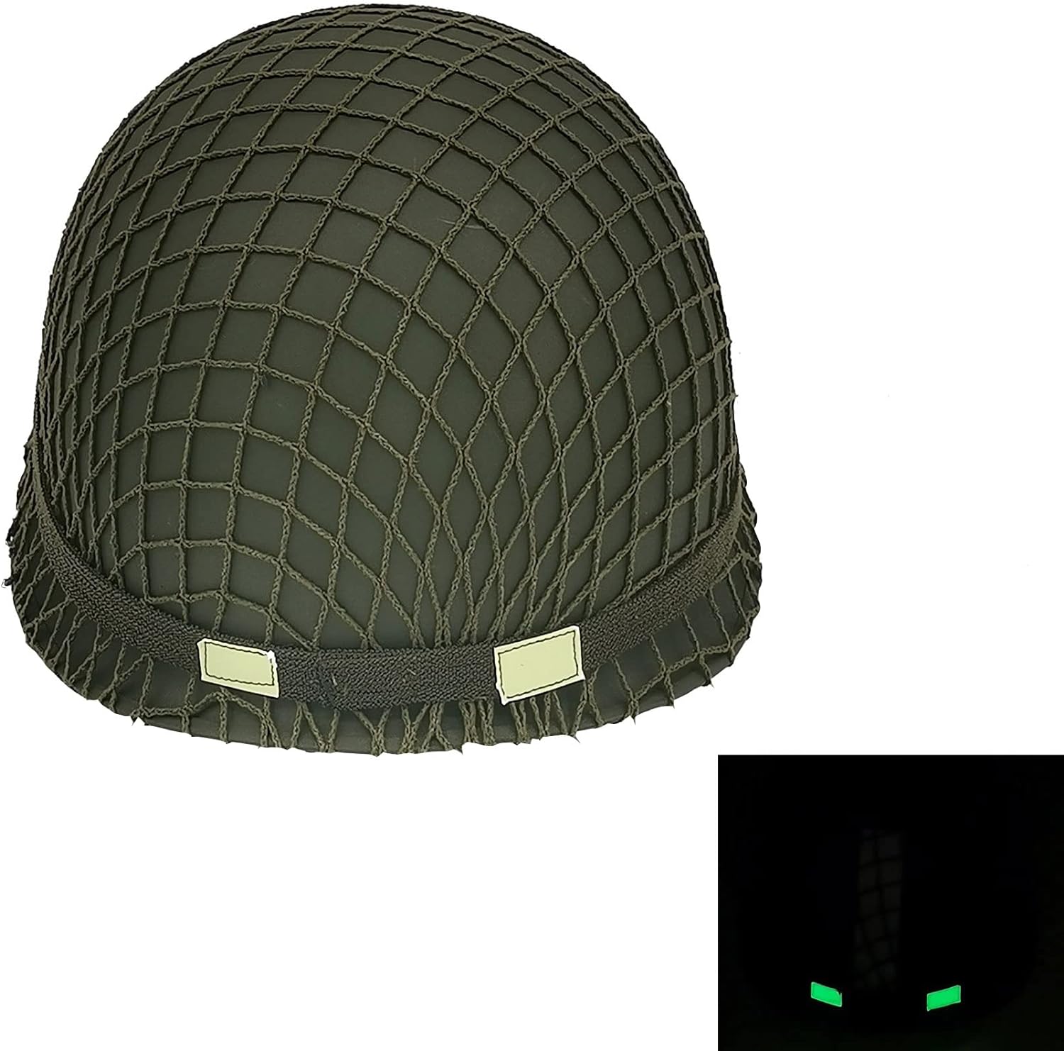 WWII US Army Helmet Replica, WW2 Helmet, M1 Helmet, WW2 Army Helmet, WW2 Helmet US Army with Mesh and DIY Painting