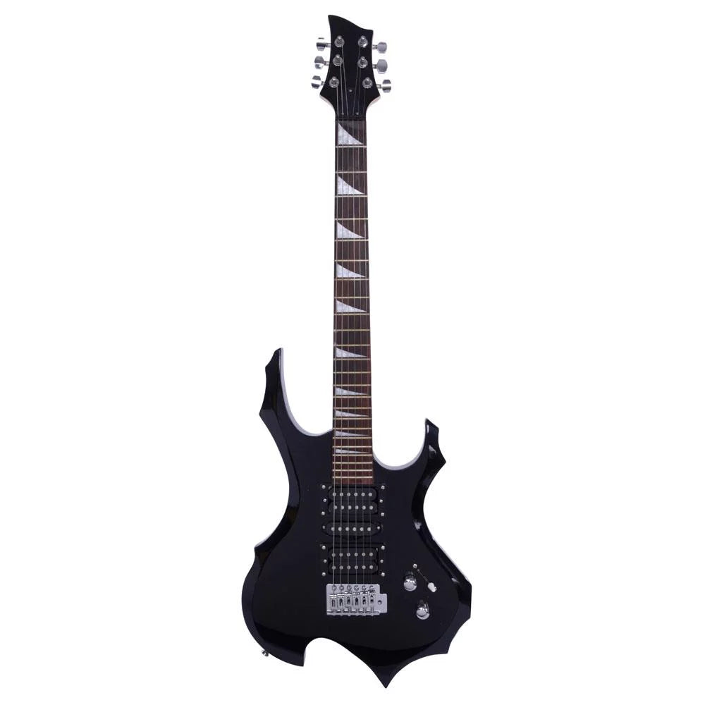 GoDecor Adult Professional Electric Guitar With Bag Pick and More,Black