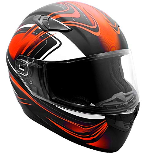 Typhoon Adult Full Face Motorcycle Helmet 3XL & 4XL DOT Certified