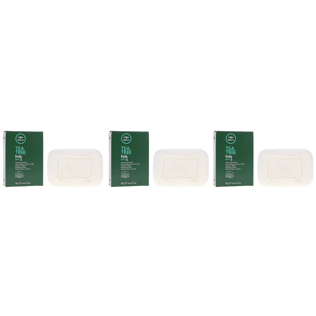 Paul Mitchell Tea Tree Body Bar 5.3 oz 3 Pack