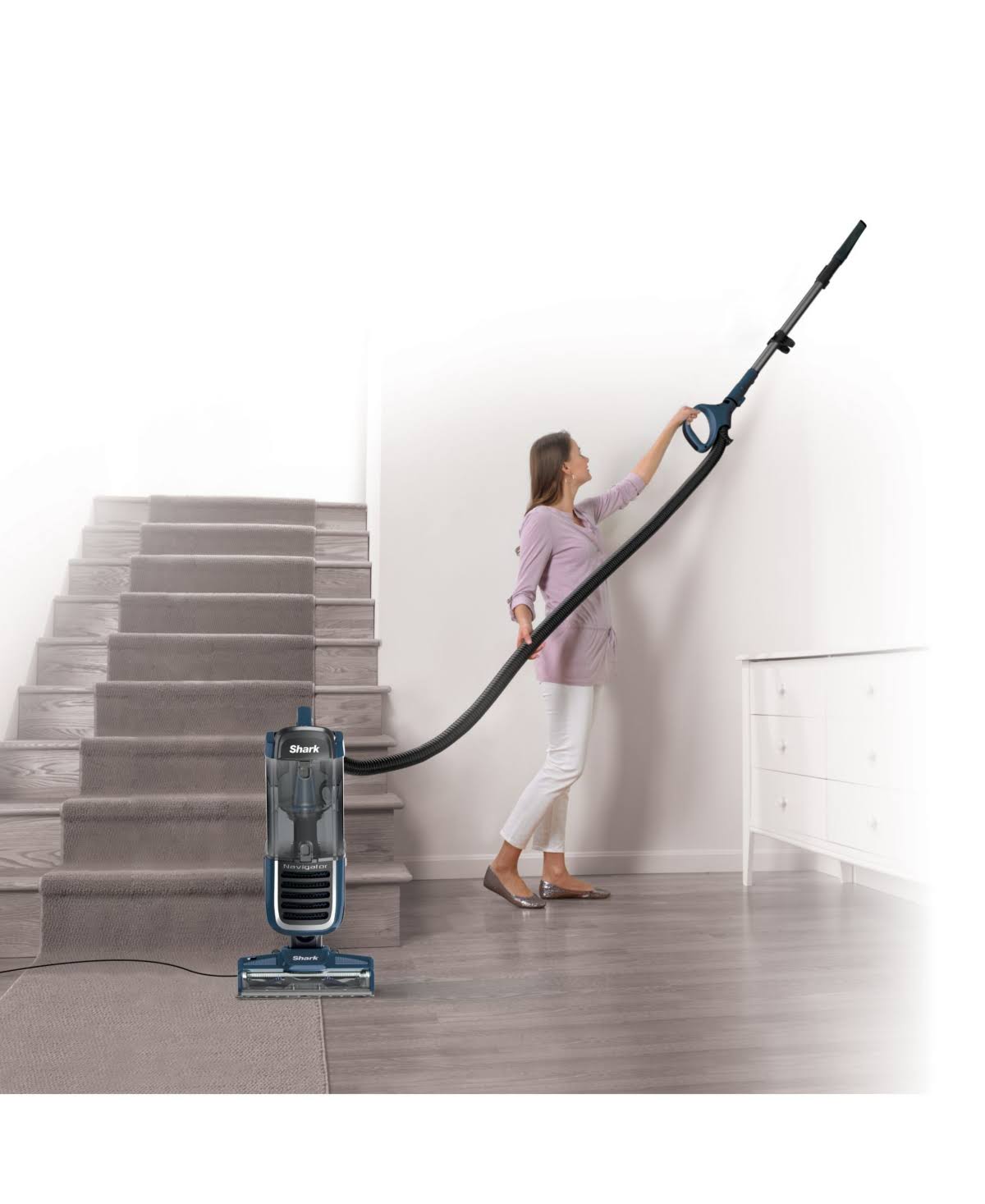 Shark Navigator NV151 Swivel Pro Complete Upright Vacuum - Bagless - Foam Filter/HEPA/Felt
