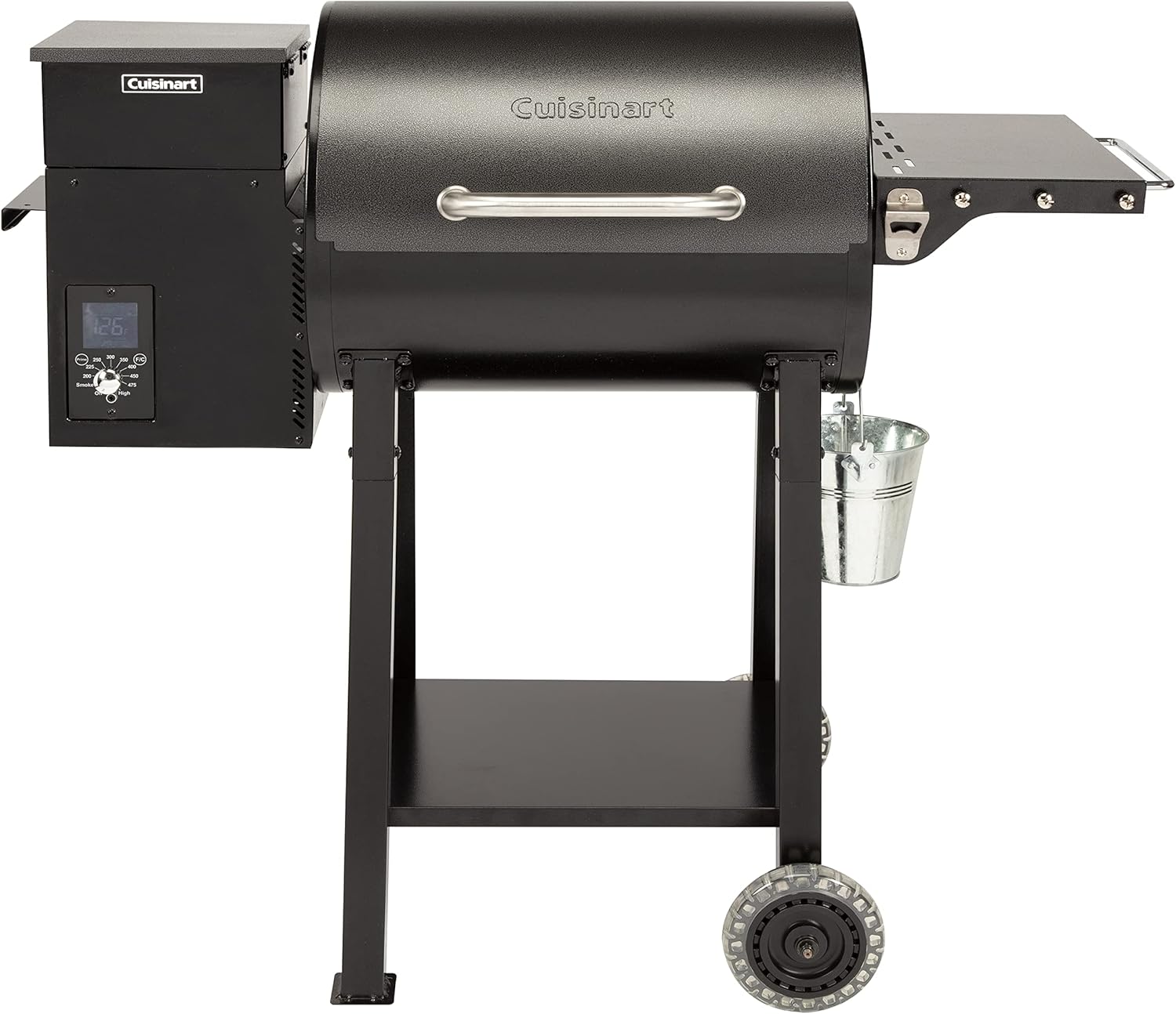 Cuisinart CPG-700 Grill and Smoker, 52"x24.5"x49.3", Deluxe Wood Pellet Grill & Smoker