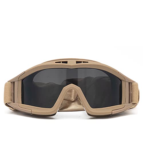 SOONHUA Airsoft Goggle Airsoft Goggles Airsoft Goggles Tactical Safety Goggles for Hunting Cycling