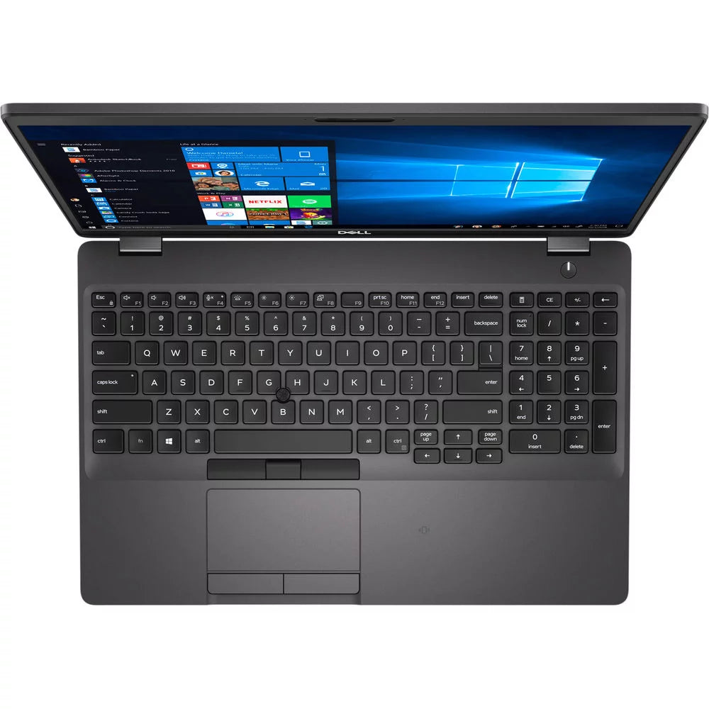 Dell Latitude 5500 15.6" Notebook - Core i5-8365U - 16GB RAM - 256GB SSD - UHD Graphics 620 - Windows 10 Pro - Black