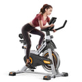 Exercise Bike, Stationary Bikes for Home Indoor Cycling Bike Cycle Bike with Digital Display & Comfortable Seat Cushion