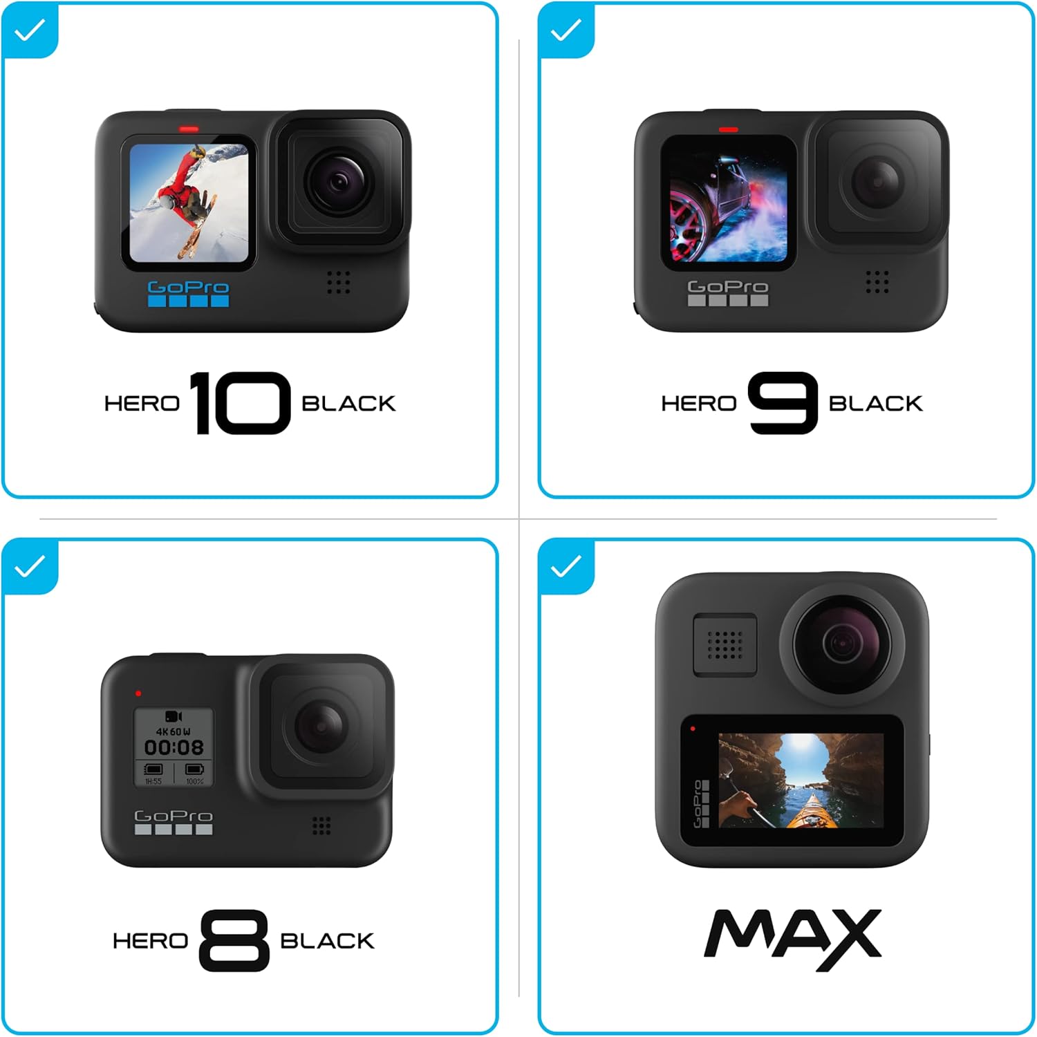 GoPro Handlebar/Seatpost/Pole Mount (All GoPro Cameras) - Official GoPro Mount