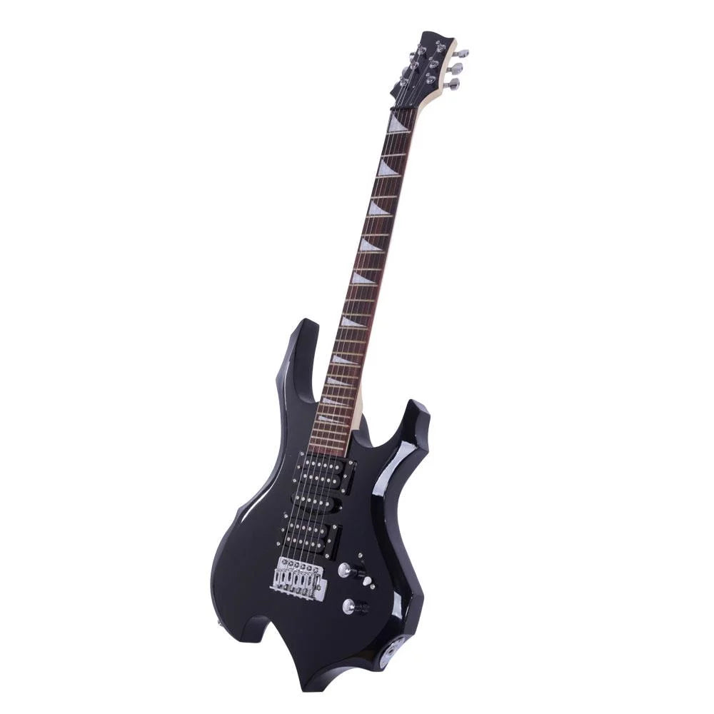 GoDecor Adult Professional Electric Guitar With Bag Pick and More,Black