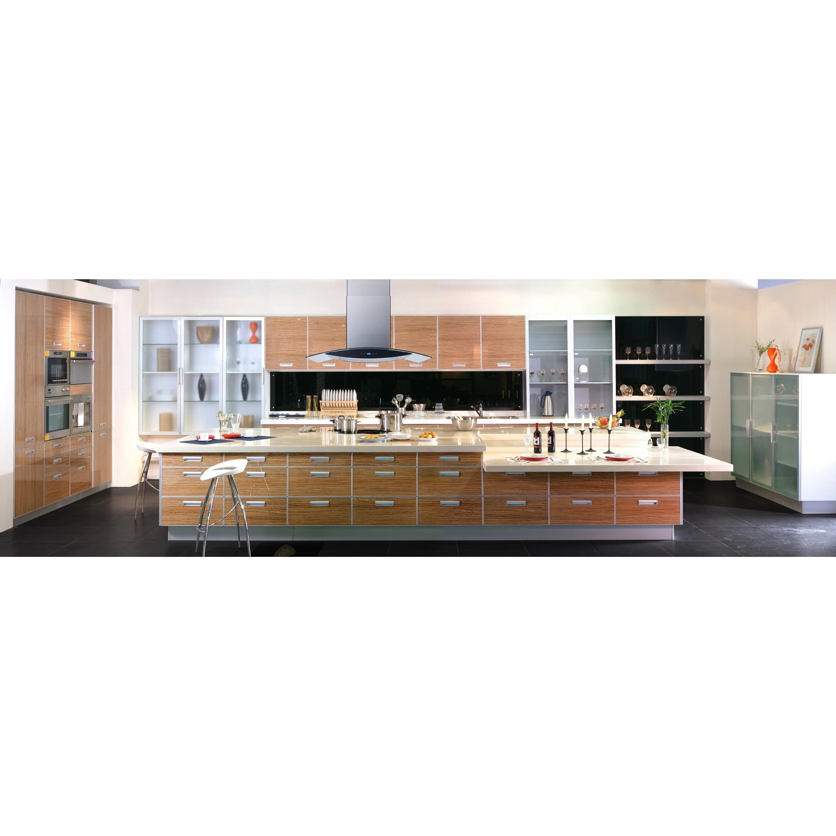 Winflo 30'' 450 CFM Convertible Island Range Hood