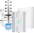 AT&T Cell Phone Signal Booster Verizon Signal Booster for Home 5,000 sq ft, Cell Phone Signal Boosters ATT Cell Booster Verizon Cell Phone Amplifier Boost 4G LTE 5G Voice&Data for All U.S. Carriers