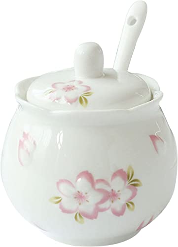 Ceramic Tableware Milk pots Ceramic Cream and Sugar Pot Creamer Jug Sugar Jar Coffee Serving Set Cream Pitcher-Pink-Milk Jug & Sugar Bowl Jars (Color : Bianco, Size : Milk Jug)