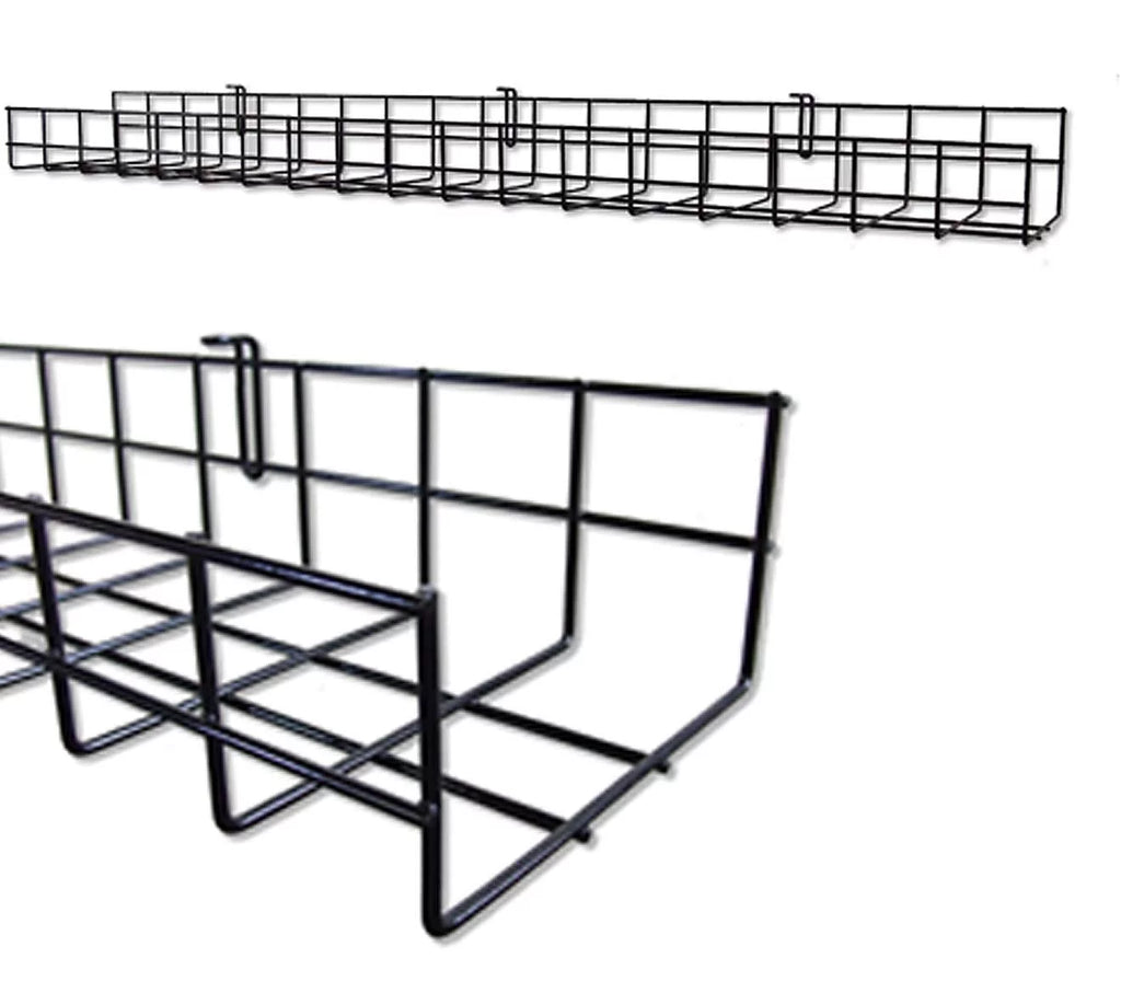 36 Inch Under Desk Cable Organizer - Wire Manager Computer Cord Tray for Office & Home