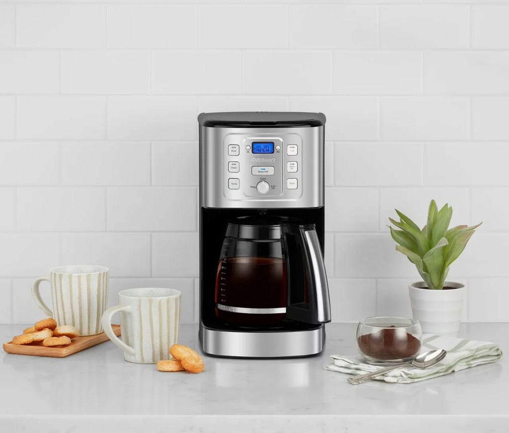 Restored Cuisinart Grind and Brew 12-Cup Coffeemaker, Black/Stainless (Refurbished)