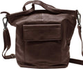 Latico Leathers Bianca Leather Tote Bag for Women (Brown) - Made From 100% Authentic Leather Handcrafted by Artisans - Top Handle Crossbody Bag Versatile Women Purses and Handbags for Work & School
