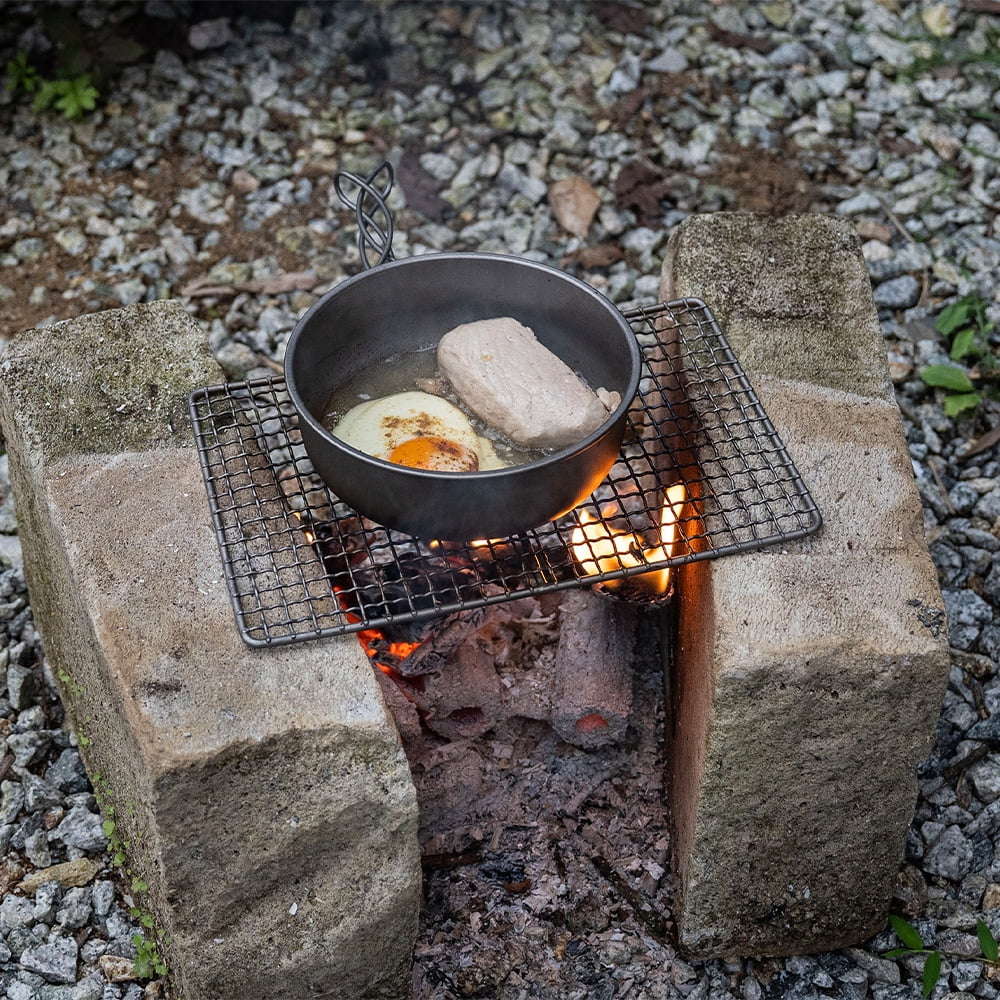 BBQ Grill by TOMSHOO Portable Charcoal Barbecue for Camping and Picnics