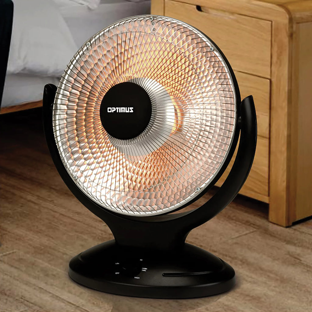 Optimus  Oscillating Parabolic Radiant Heater with Timer
