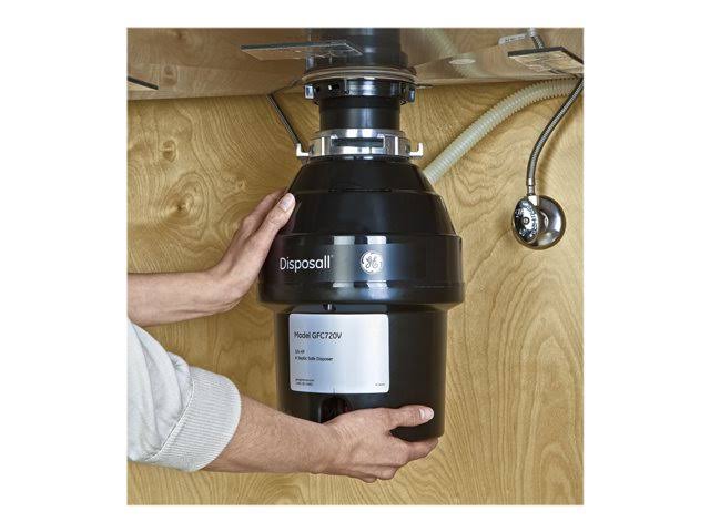 GE 3/4 Horsepower Continuous Feed Disposer GFC720V