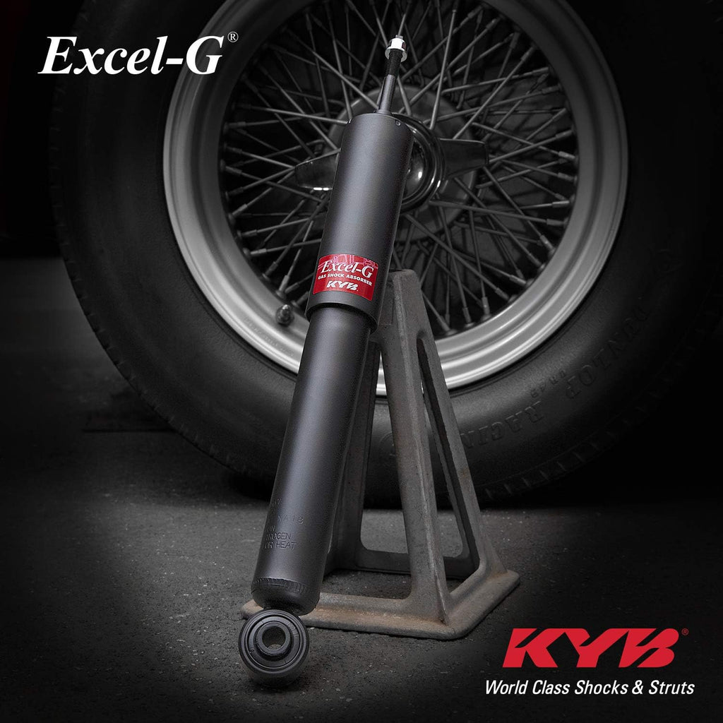 KYB 344381 Excel-G Gas Shock, Black, Silver