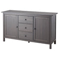 IKEA - HEMNES Sideboard, Dark Gray stained, 61 3/4x34 5/8