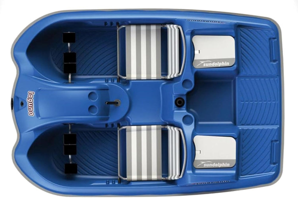 Laguna 5 Seat Pedal Boat with Canopy - Blue