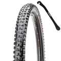 Maxxis Minion DHF or DHR II 24" 26" 27.5" & 29" Mountain Bike Tire Bundle with Cycle Crew Tire Lever