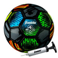 Franklin Sports Mystic Soccer Balls - Soccer Ball and Air Pump Sets - Multiple Size Soccer Balls - Soft Cover - Perfect for Kids and Adults