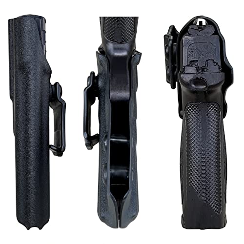 S&W SD9VE SD40VE Holster IWB Kydex Holster Custom Fit: Smith & Wesson SD9 VE / SD40 VE Pistol - Inside Waistband Concealed Carry - Adj. Cant Retention - Cover Mag-Button - No Wear, No Jitter