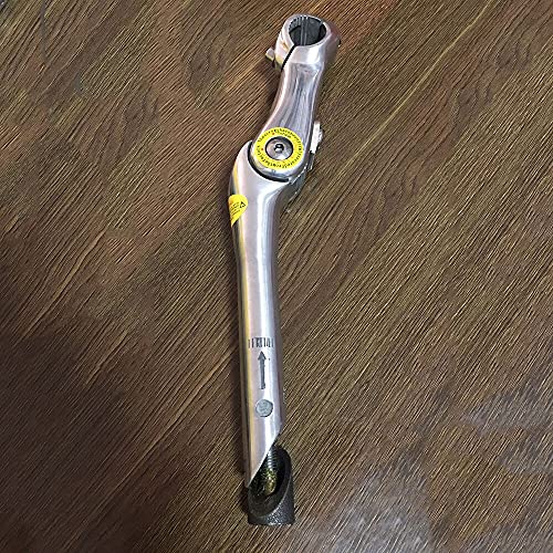 catazer Adjustable Angle Bicycle 25.4mm Handlebar Stem Riser Aluminum Alloy Front Fork Stem Adapter 25.4/22.2mm 180mm