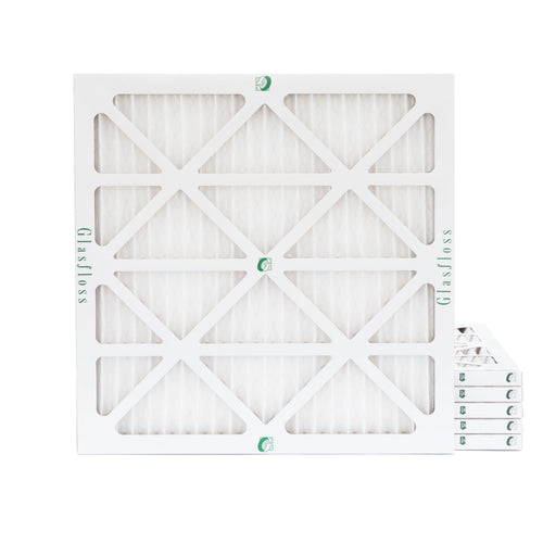 20x22x1 MERV 13 Pleated AC Furnace Air Filters by Glasfloss Industries. 6 Pack