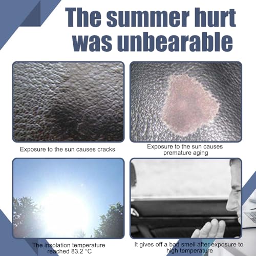HEVLE Car Window Shades, Car Windshield Sun Shade, Car Sun Shade Effectively Block UV Rays and Harsh Sunlight Protection for Your Child, Universal Car Interior Accessories for Car Windows
