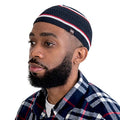 Breathable Cotton Stretchy Kufi for Men in Cool Designs - Helmet Liner