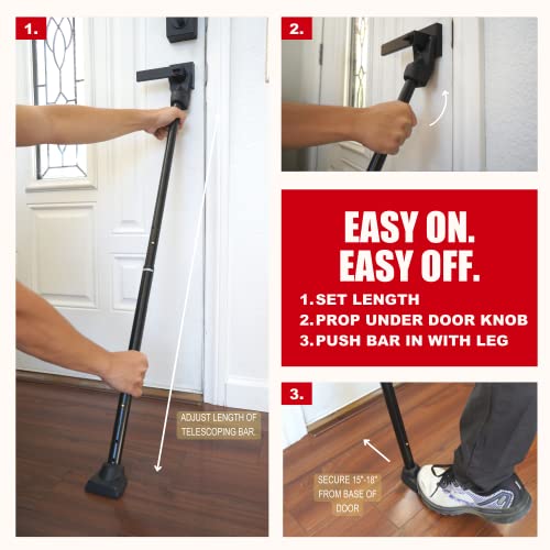 SECURITYMAN Adjustable Door Security Bar