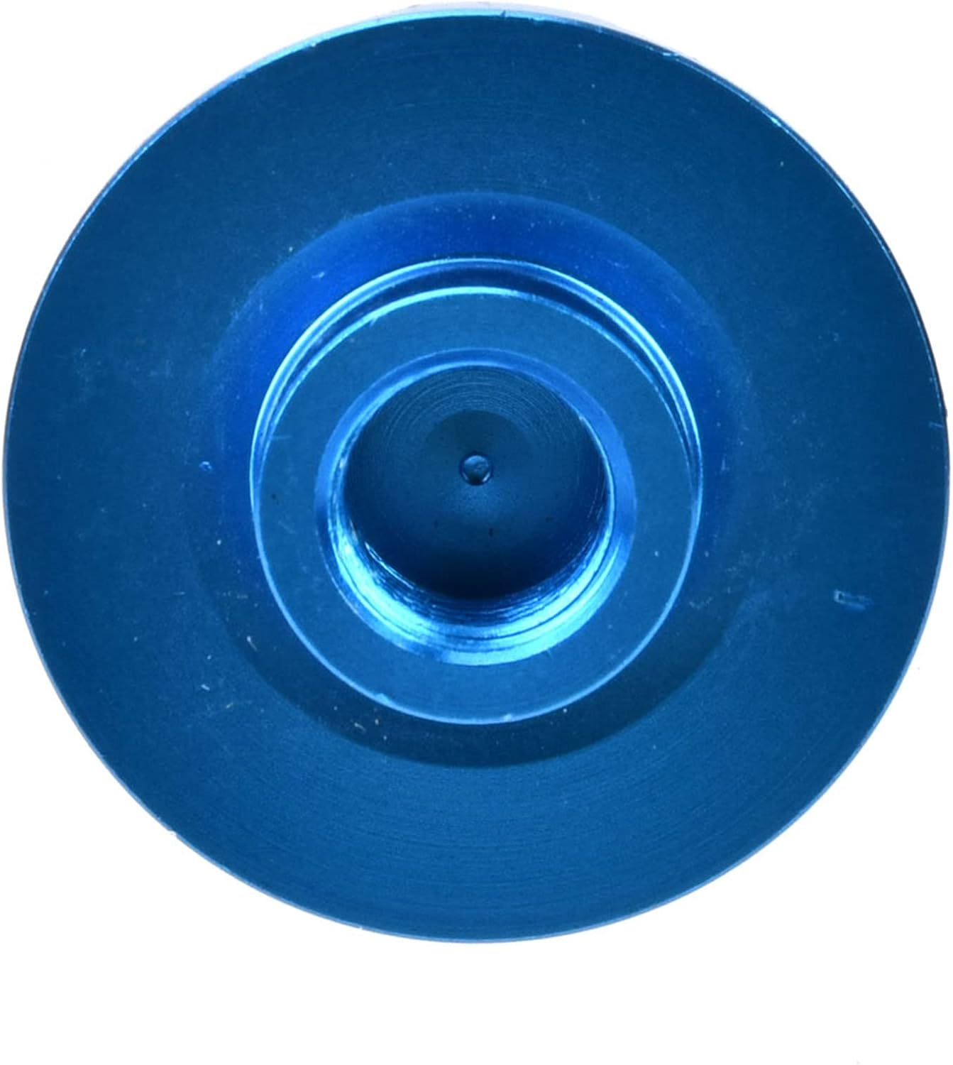 Air Valve Cap, MTB Headset Cap, Aluminium Alloy Suspension Fork Front Fork Airtight Valve Cover Bike Axxessory (Blue)