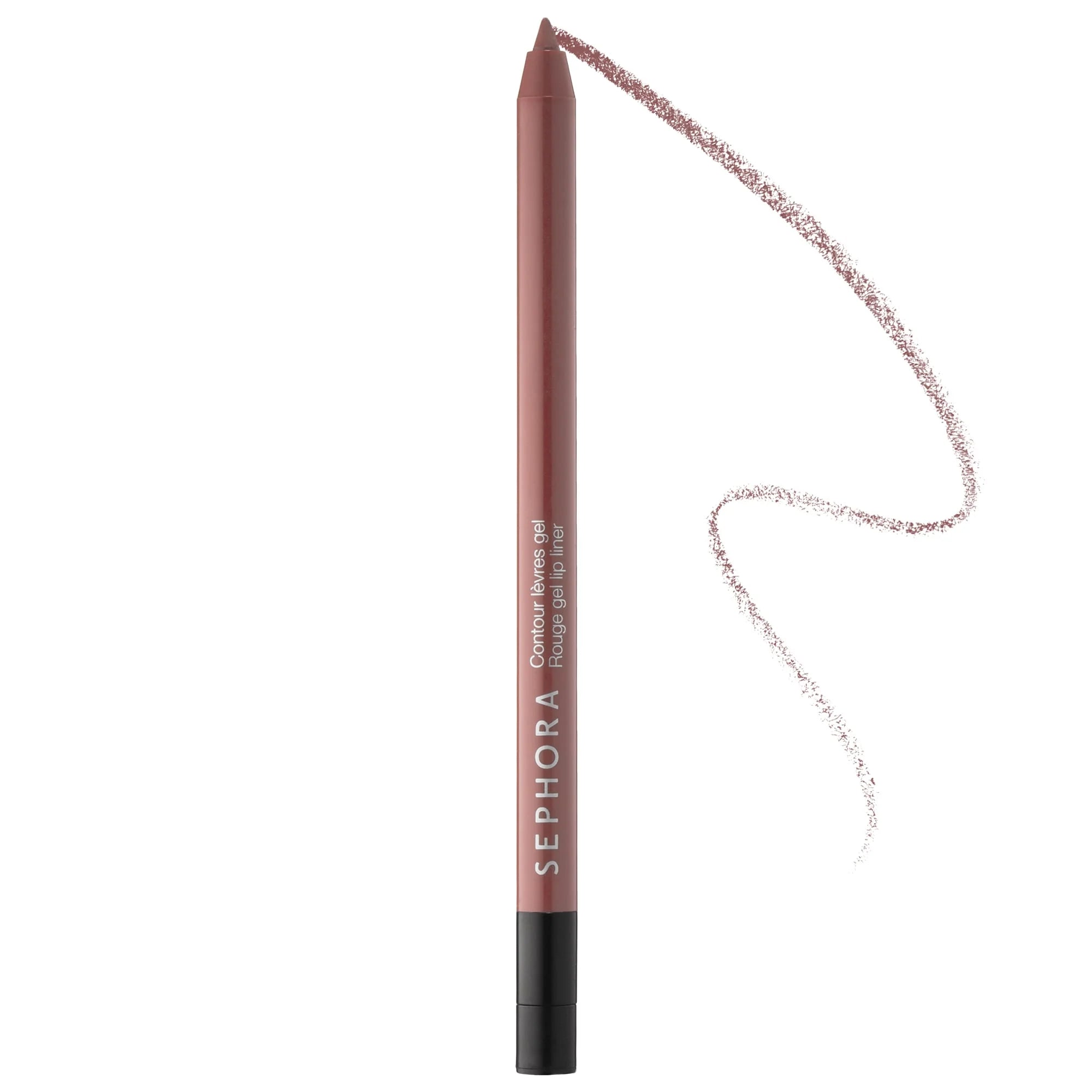 SEPHORA COLLECTION Retractable Rouge Gel Lip Liner - 04 creme de la creme - matte peachy nude - 0.0176 oz/0.5 g