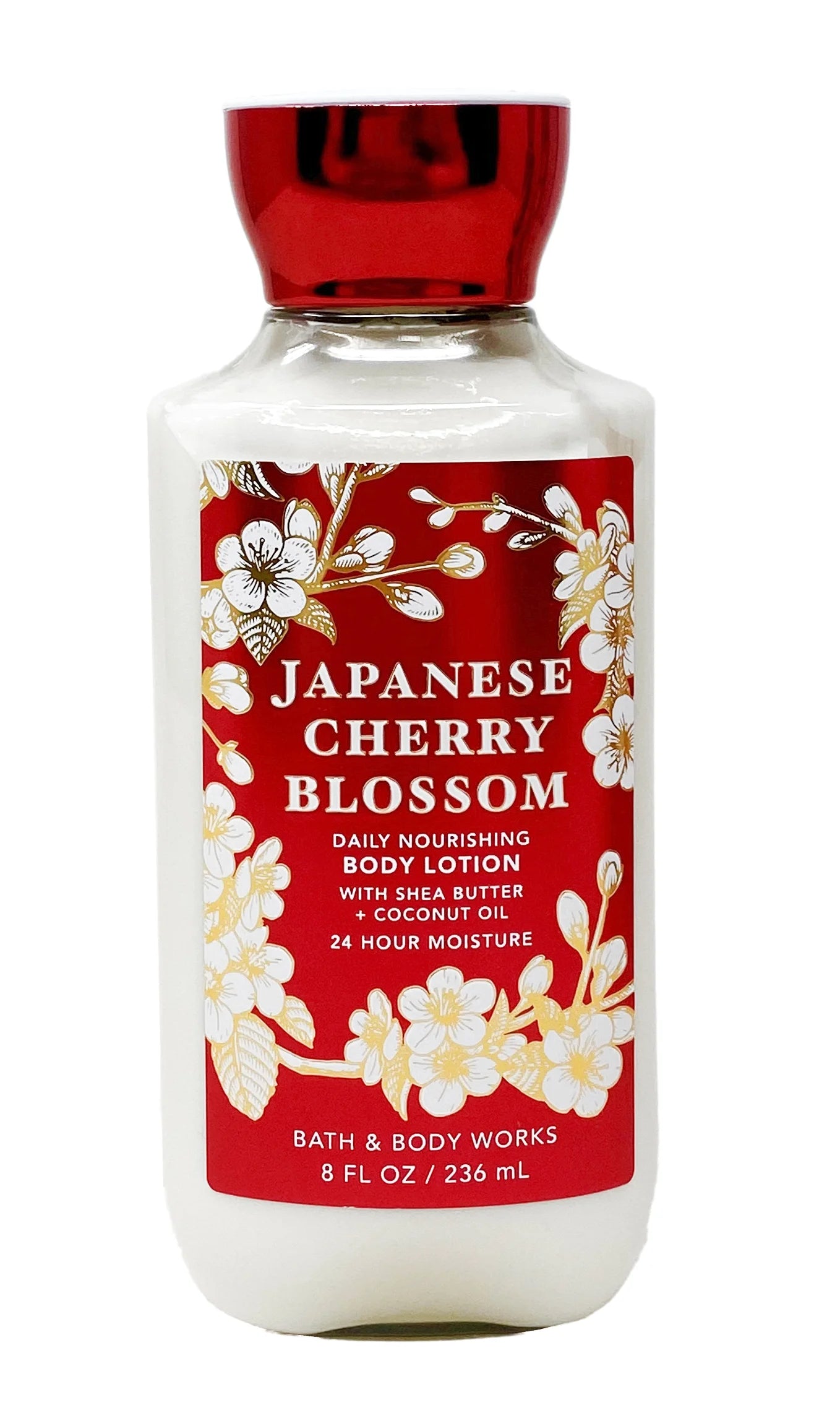 Bath & Body Works Japanese Cherry Blossom - Gift Bag Set - Fine Fragrance Mist, Shower Gel , Body Lotion and Hand Cream With a Natural Oats Sample Soap