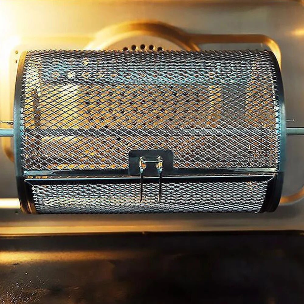Tomfoto Rotisserie Cage Replacement for Instant Vortex Air Fryer Oven,Accessories for Instant Vortex Air Fryer